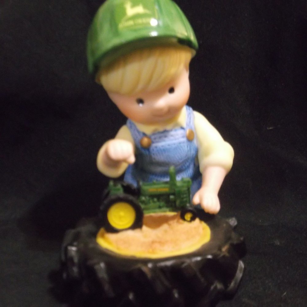 John Deere Porcelain Figurine